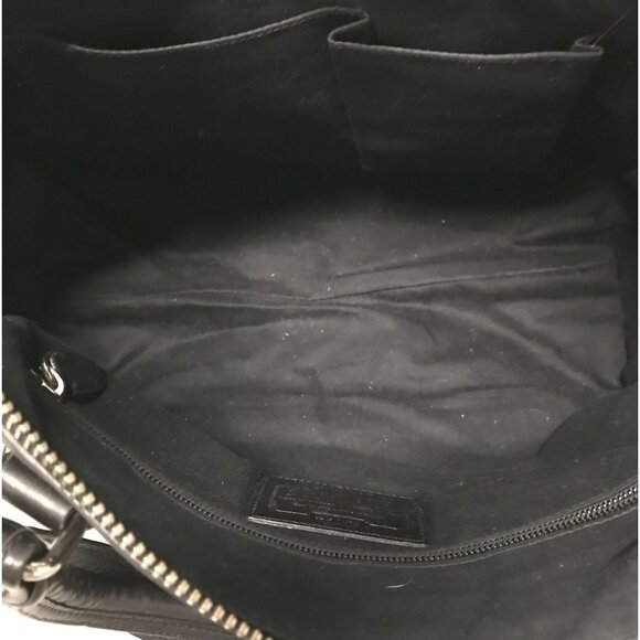 Coach Legacy Molly Black Leather Tote Shoulder Handbag EUC - Picture 6 of 10